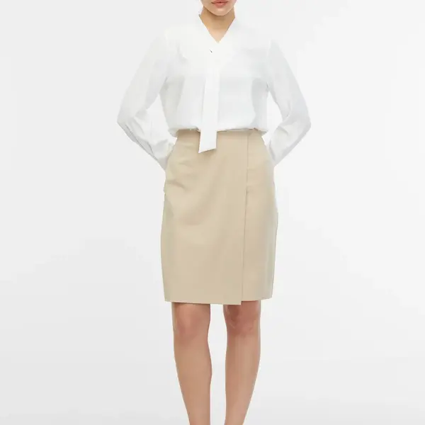 Béžová dámska puzdrová sukňa ORSAY