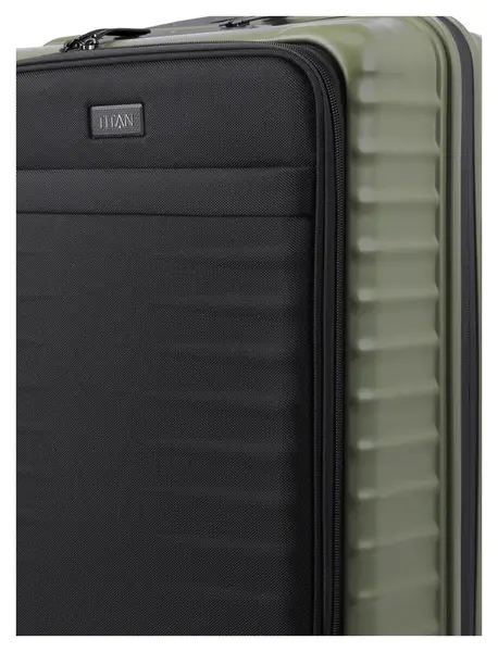 Palubní kufr na notebook Titan Upgrade S23 Front pocket Forest green