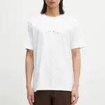 Bavlněné tričko Norse Projects Johannes Organic Code Print T-shirt bílá barva, s potiskem, N01.0689.0001