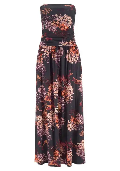 LASCANA Plážové šaty  zmiešané farby / čierna