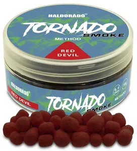 Haldorádó method wafter tornado smoke 30 g 6+8 mm - red devil