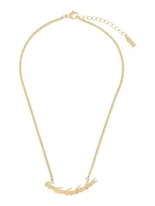 LACOSTE Retiazka 'Crocodile'  zlatá