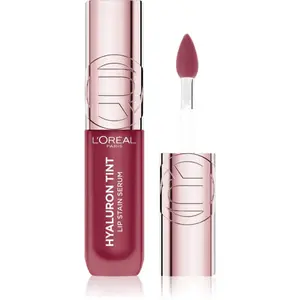 L’Oréal Paris Hyaluron Tint Lip Stain Serum tekutý rúž s hydratačným účinkom odtieň 490 Berry Jolie 5 ml