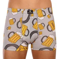 VoXX Pánské boxerky vícebarevné (Kevin-beer/big light grey) M