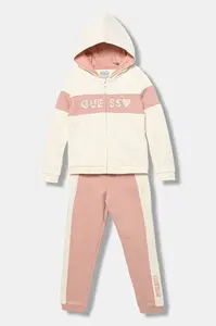 Dětská bavlněná tepláková souprava Guess