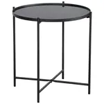 Boxxx ODKLÁDACÍ STOLEK, černá