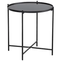 Boxxx ODKLÁDACÍ STOLEK, černá