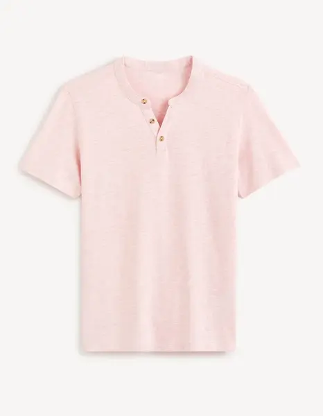 Celio Tričko henley Cegeti - Pánské