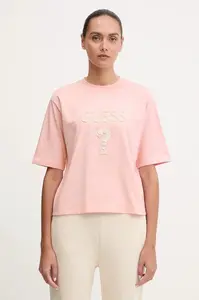 Bavlněné tričko Guess AURLIE