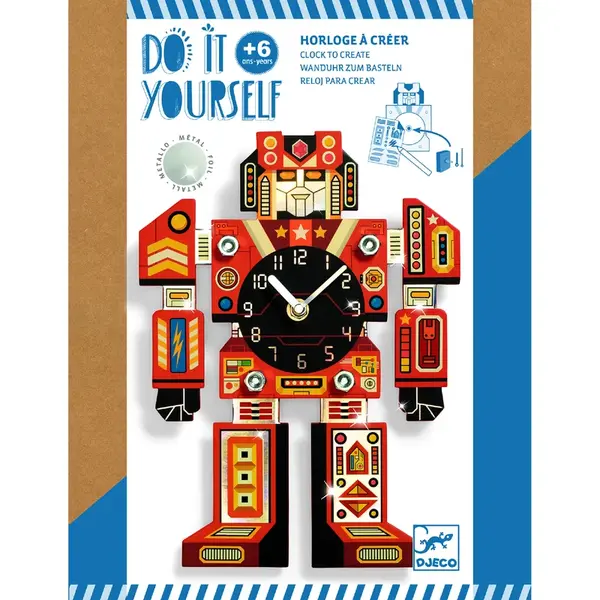 Djeco DIY Hodiny Robot
