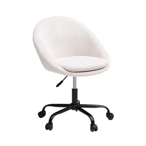 MID.YOU OTOČNÁ ŽIDLE, struktura, bílá, béžová