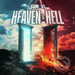 Sum 41: Heaven:x: hell (Black & Red Quad with Blue Splatter) LP