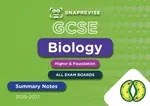 SnapRevise GCSE Biology Summary Notes