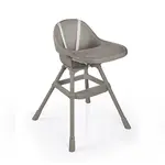 Dolu Dětská jídelní židlička s pultem, šedá, 90x70x60 cm