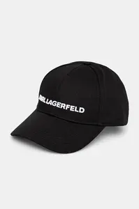 Karl Lagerfeld  Bavlnená šiltovka  K/ESSENTIAL