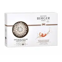 Maison Berger Paris Dárková sada difuzér do auta chrome + náplň Exquisite Sparkle