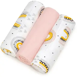 T-TOMI TETRA Cloth Diapers HIGH QUALITY látkové plienky Rainbow 70x70 cm 3 ks