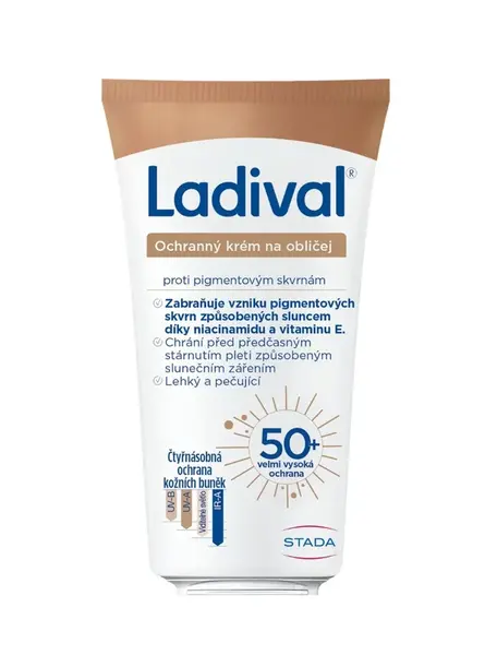 Ladival Na obličej proti pigmentovým skvrnám OF50+ krém 50 ml