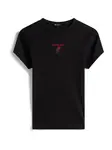 Tommy Jeans Tričko  zelená / červená / čierna