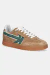 Semišové sneakers boty Kaotiko BOSTON V SUEDE hnědá barva, AQ005-04-2600