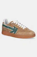 Semišové sneakers boty Kaotiko BOSTON V SUEDE hnědá barva, AQ005-04-2600