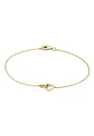 ELLI Náramok 'Herzen'  zlatá