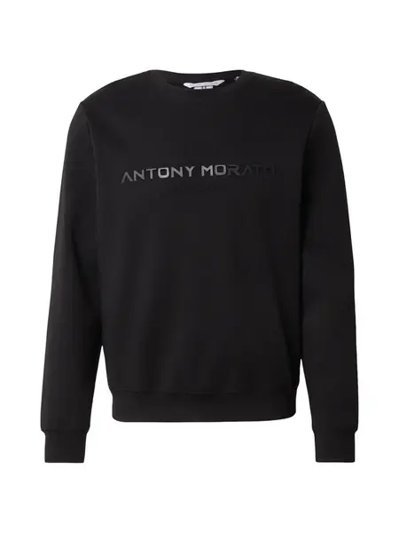 ANTONY MORATO Mikina  striebornosivá / čierna