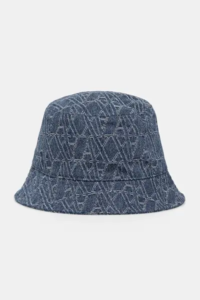 Džínový klobouk Armani Exchange