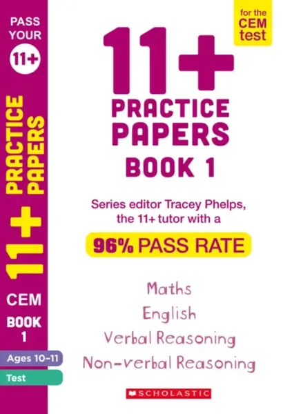 11+ Practice Papers for the CEM Test Ages 10-11 - Book 11 - Tracey Phelps