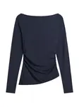 Bershka Tričko  námornícka modrá