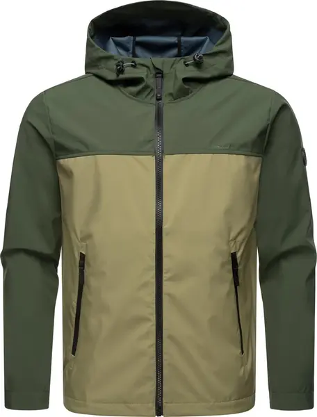 Ragwear Funkčná bunda  zelená / olivová