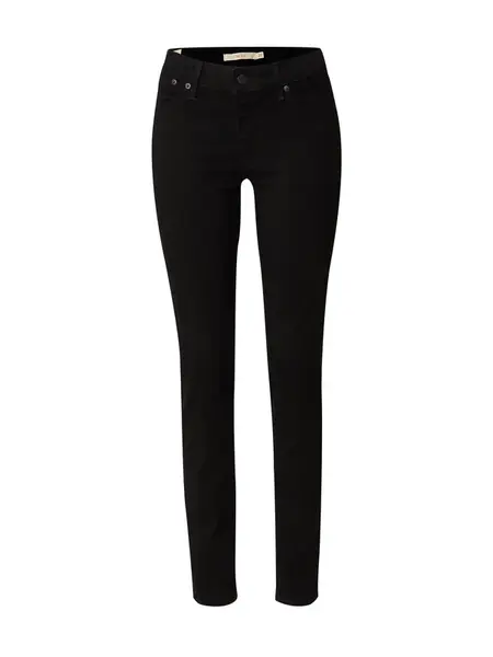 LEVI'S ® Džínsy '712™ Slim Welt Pocket'  čierna