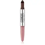 Clinique High Impact™ Shadow Play očné tiene v ceruzke duo odtieň Pink Honey + Black Honey 1.9 g
