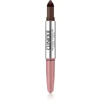 Clinique High Impact™ Shadow Play očné tiene v ceruzke duo odtieň Pink Honey + Black Honey 1.9 g