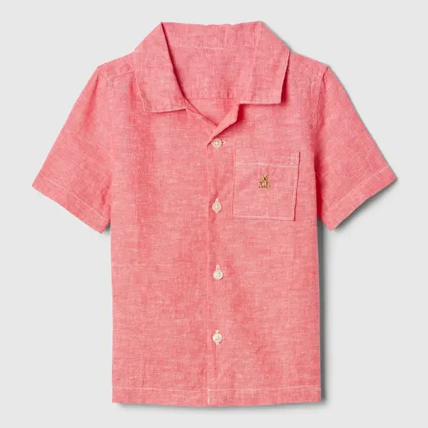 GAP Dětská lněná košile - Kluci