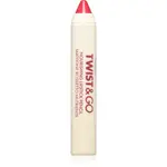 puroBIO Cosmetics Twist&Go vyživující rtěnka v tužce odstín Raspberry Red 2.9 g