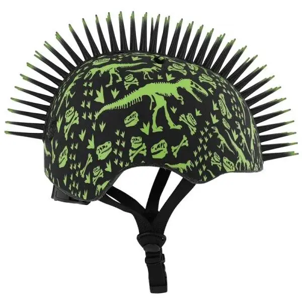 RASKULLZ SUPER RAINBOW CORN Dievčenská cyklistická prilba, čierna, veľkosť (48 - 52)