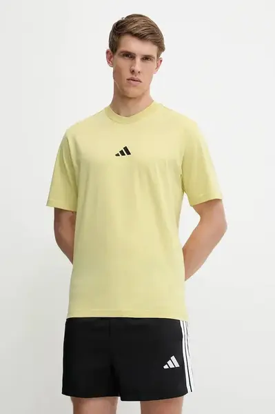 Bavlněné tričko adidas Essential