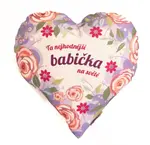 Dekorační vonný polštářek, ta nejlepší babička