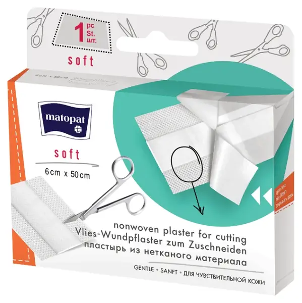 Náplasť Matopat Soft 6cmx50cm