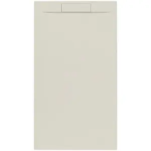 Sprchová vanička obdĺžniková SAT Fusion 140x90 cm liaty mramor beige SATFU14090BE
