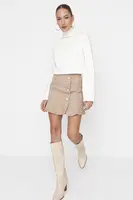 Dámská sukně Trendyol Buttoned