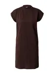 Urban Classics Šaty  tmavohnedá