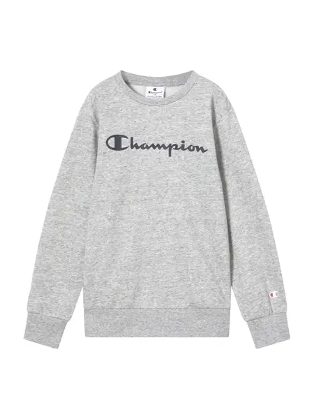 Champion Authentic Athletic Apparel Mikina  sivá melírovaná / čierna