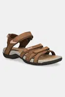 Sandály Teva Tirra Leather dámské, hnědá barva, 4177-HYBR