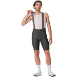 Castelli ESPRESSO 2 BIBSHORT Pánske cyklistické nohavice, tmavo sivá, veľkosť XXXL