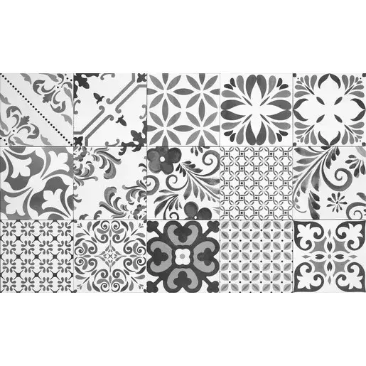 Dlažba Tonalite Aquarel grigio 15x15 cm mat AQUSTAGR