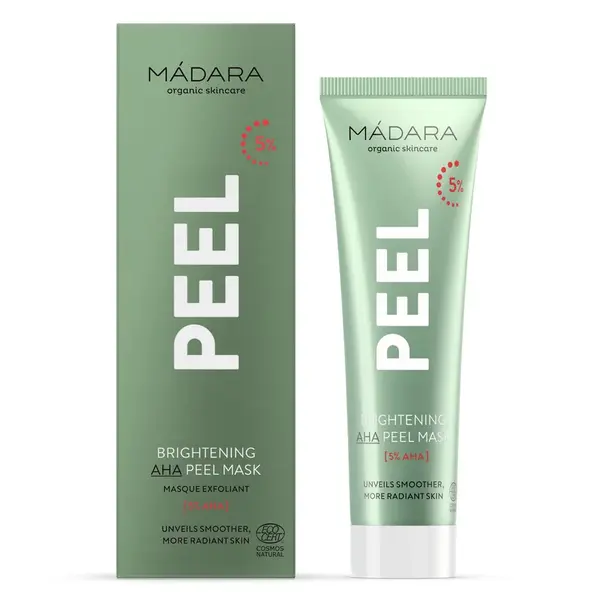 MÁDARA Rozjasňující peelingová maska Peel (Brightening Aha Peel Mask) 60 ml