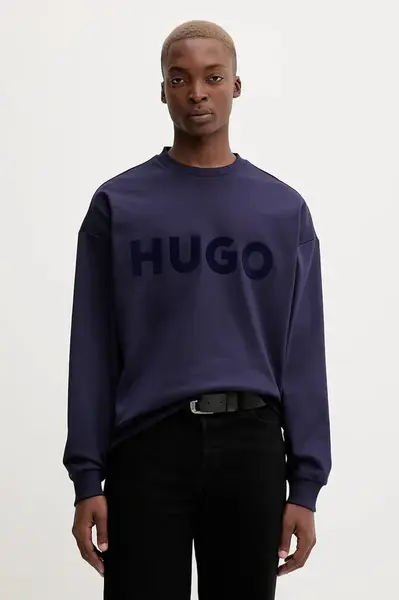 Bavlnená mikina HUGO Dinex