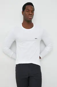 Bavlnené tričko s dlhým rukávom BOSS 3-pak LSShirtRN 3P Classic